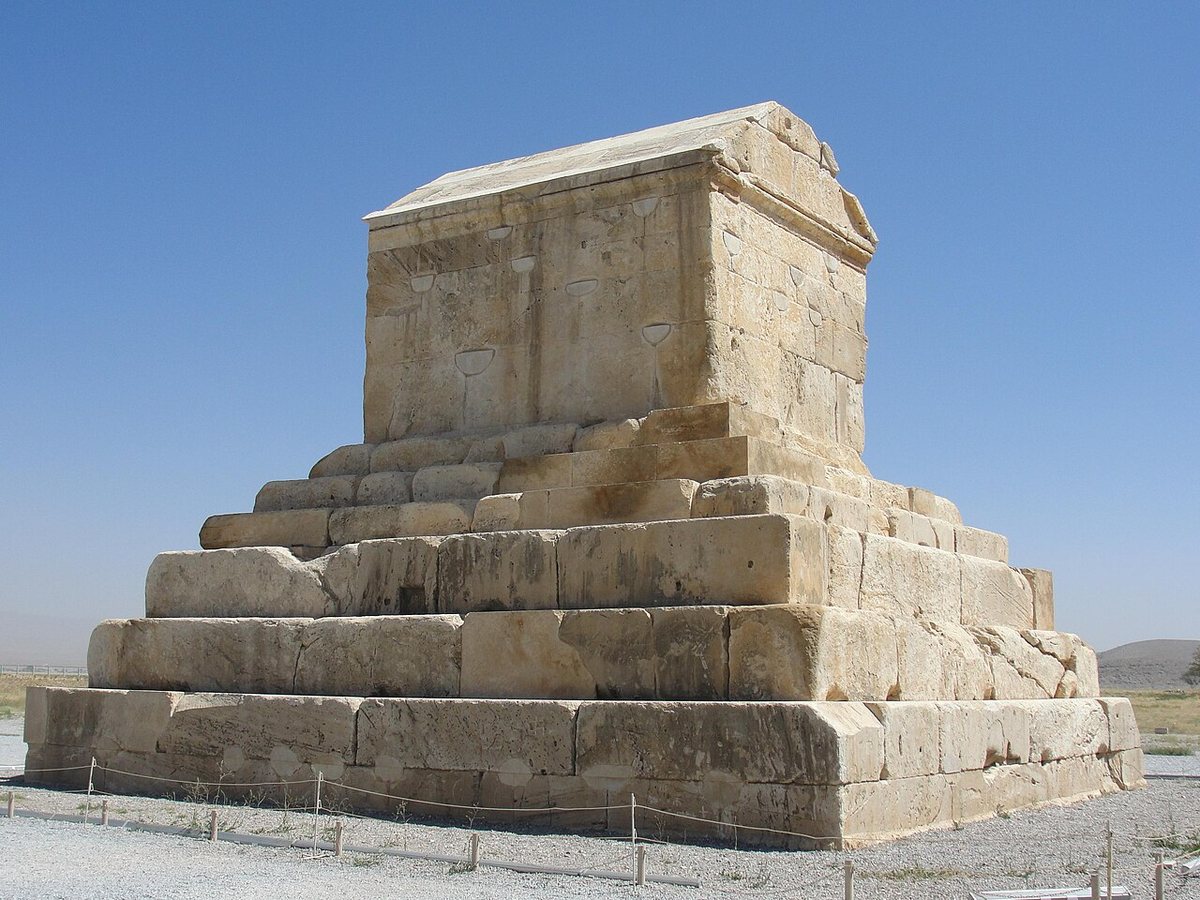 The tomb of Cyrus II the Great (died 530 BCE) at Pasargadae, Cyrus’s royal city in Persis, south-western Iran.