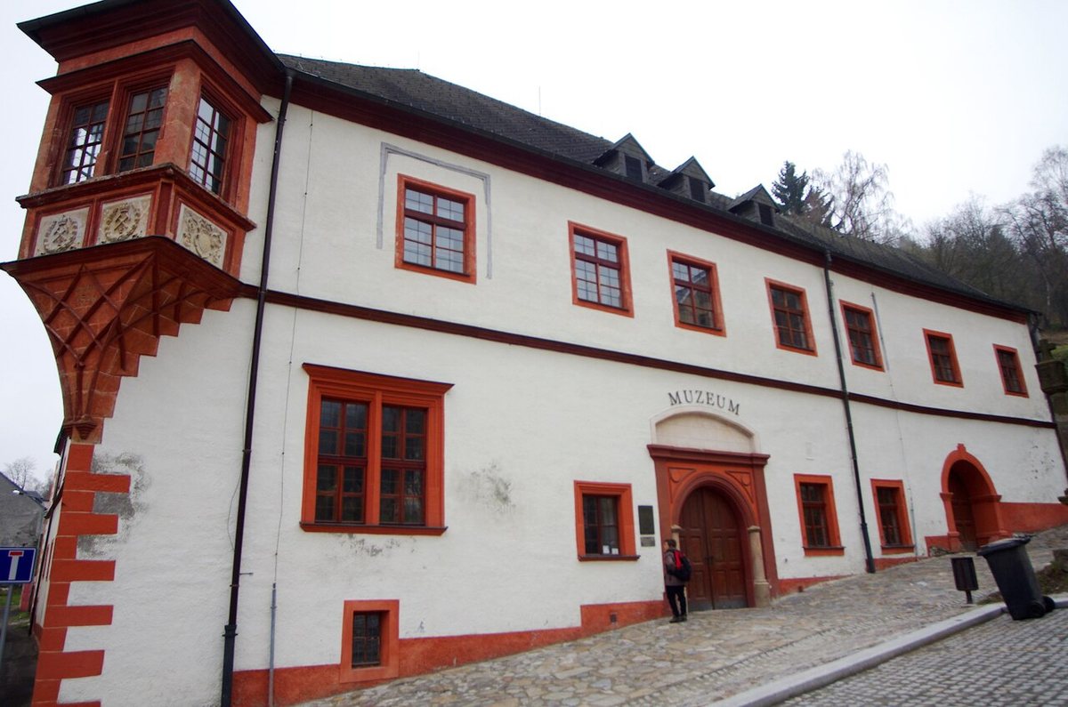 The former mint in Jáchymov, now a museum.