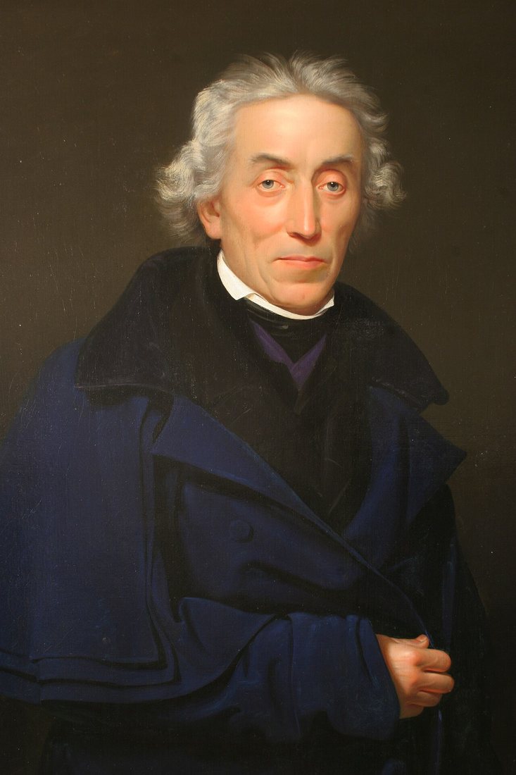 Josef Dobrovský (1753–1829), portrait by František Tkadlík, 1820.